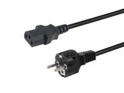 Equip 112111 electriciteitssnoer Zwart 3 m CEE7/7 IEC C13 - Afbeelding 2