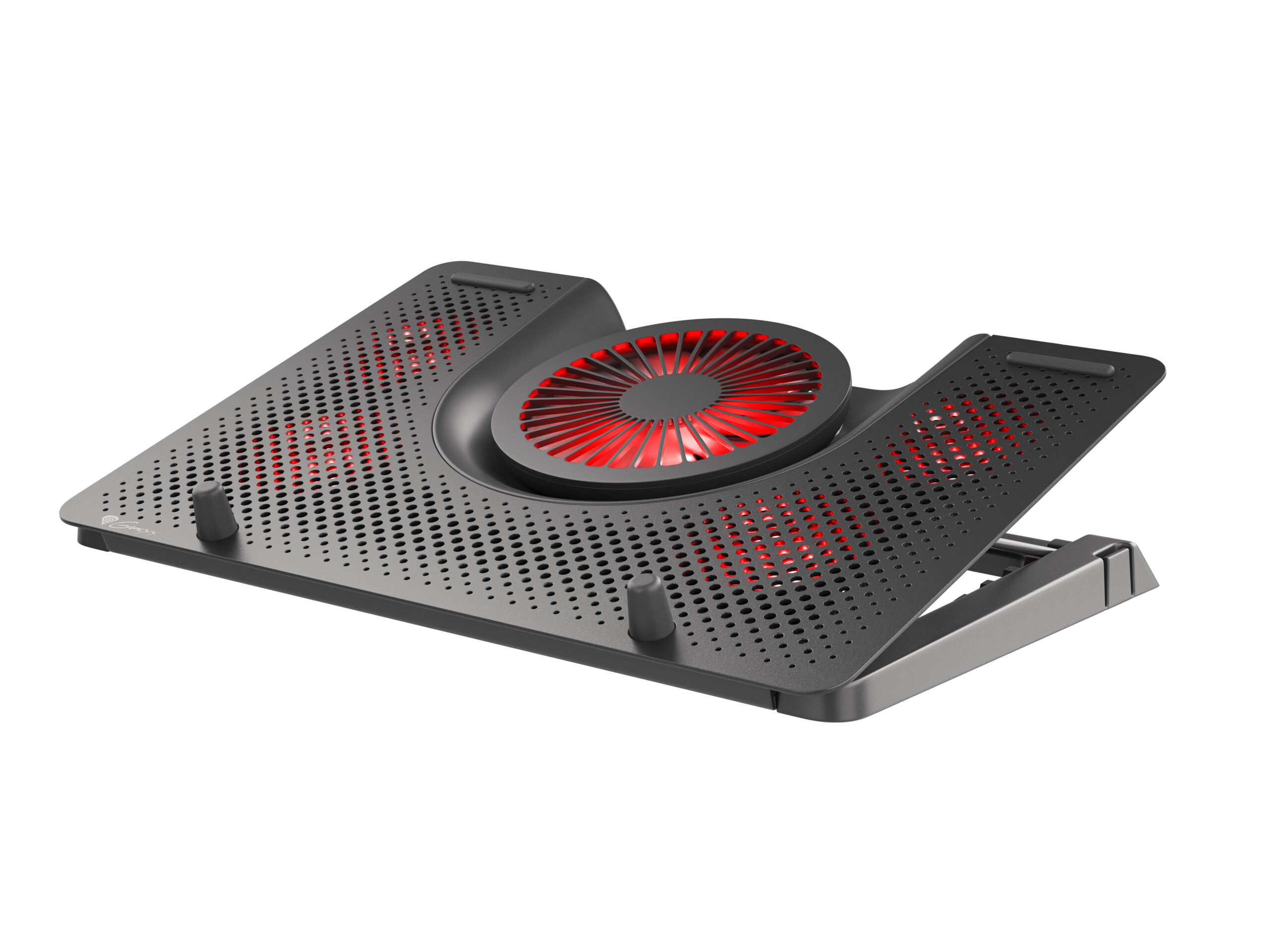 GENESIS Oxid 550 laptop cooling pad 43,9 cm (17.3") 2800 RPM Zwart - Afbeelding 2