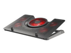 GENESIS Oxid 550 laptop cooling pad 43,9 cm (17.3") 2800 RPM Zwart