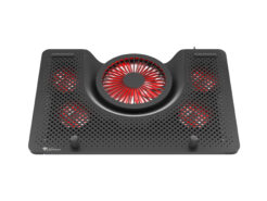 GENESIS Oxid 550 laptop cooling pad 43,9 cm (17.3") 2800 RPM Zwart - Afbeelding 7