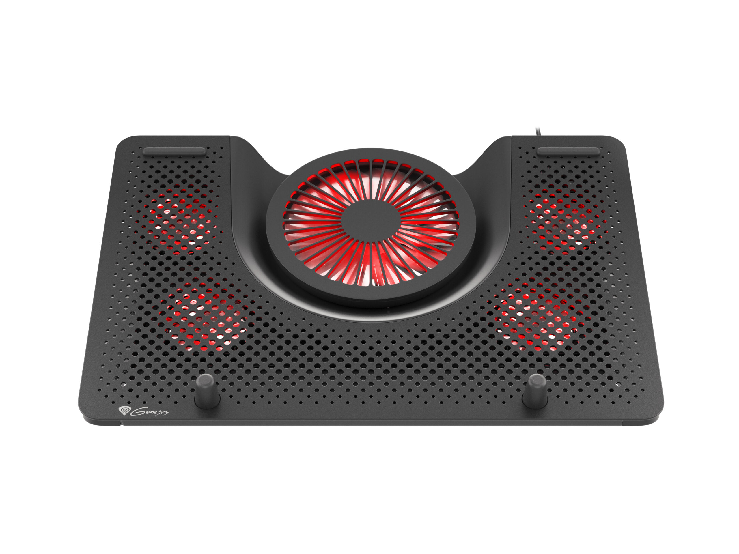 GENESIS Oxid 550 laptop cooling pad 43,9 cm (17.3") 2800 RPM Zwart - Afbeelding 7