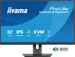 iiyama ProLite XUB3297QSNP-B1 computer monitor 81,3 cm (32") 2560 x 1440 Pixels Quad HD LED Zwart - Afbeelding 8