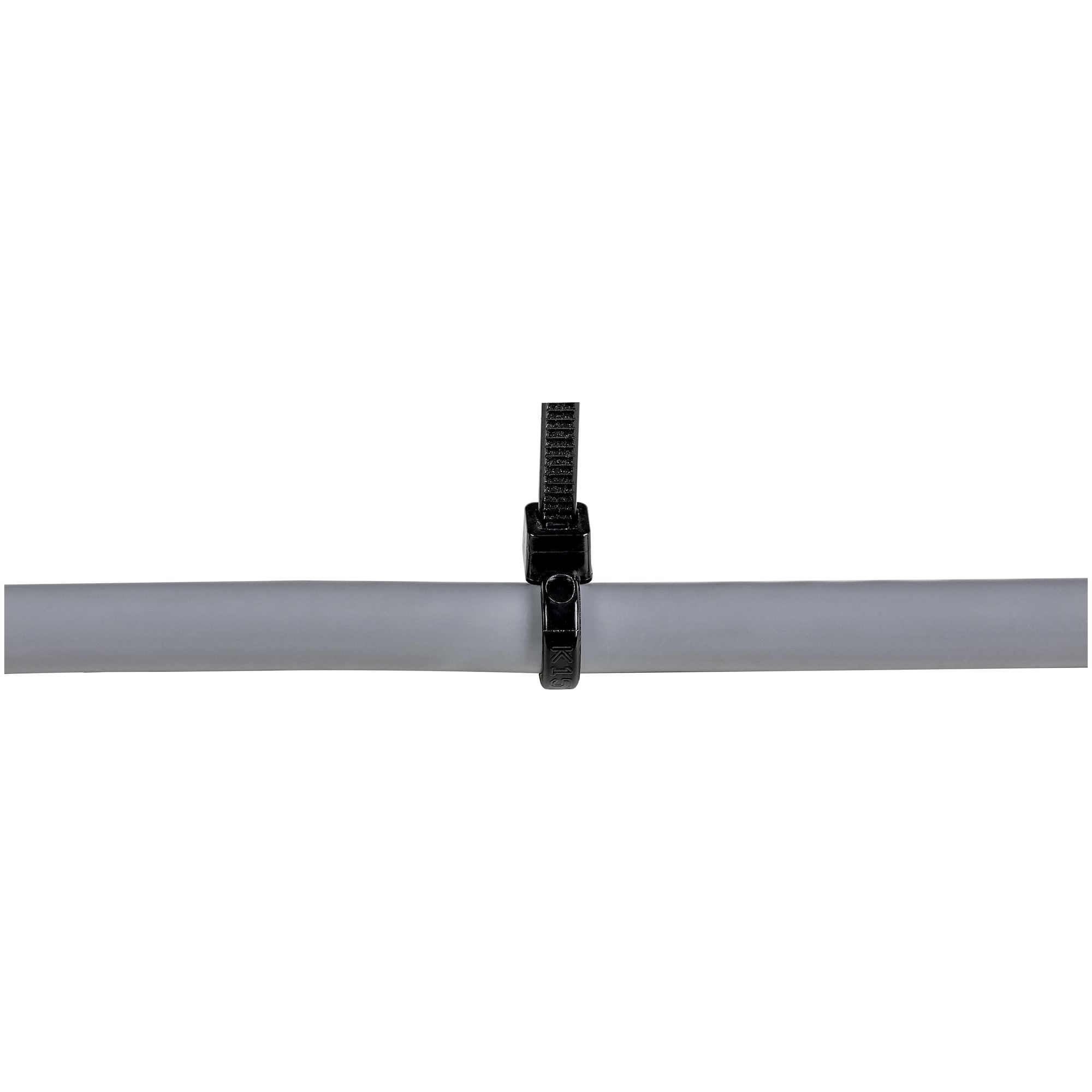 StarTech.com 1000-Pack 15cm Kabelbinders - 3,6mm Breed, 39 mm Bundeldiameter, 18kg Treksterkte, Zelfsluitende Snelbinders uit Nylon met Gebogen Punt, UL Listed, Zwart - TAA - Afbeelding 4