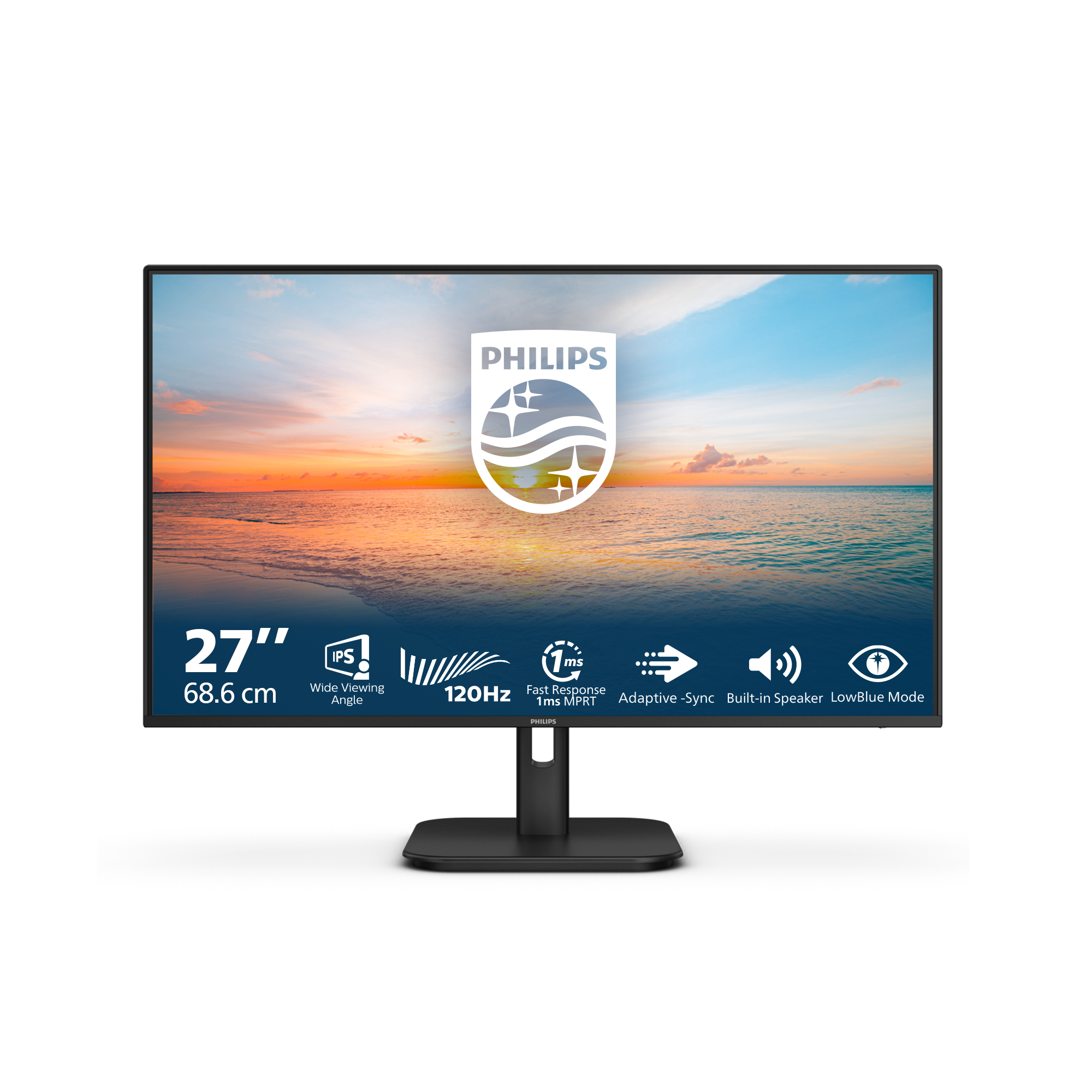 Philips 27E1N1200A/00 computer monitor 68,6 cm (27") 1920 x 1080 Pixels Full HD LCD Zwart - Afbeelding 12