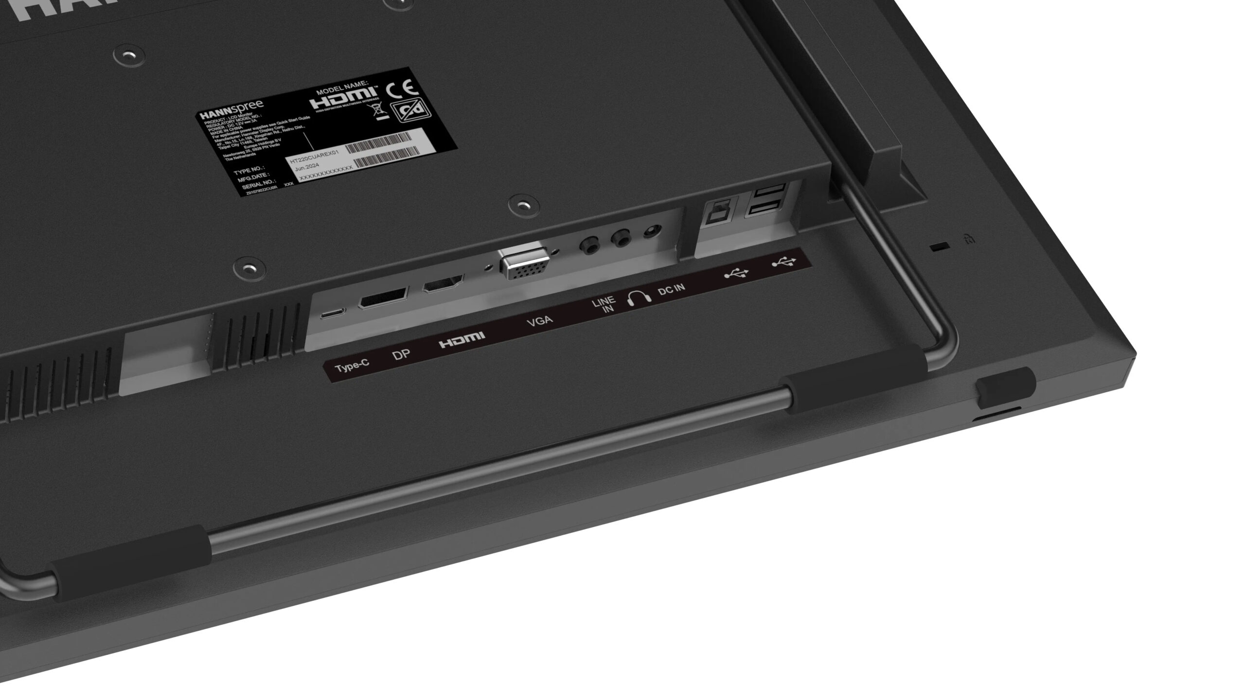 Hannspree HT220CUA computer monitor 54,5 cm (21.4") 1920 x 1080 Pixels Full HD LED Touchscreen Zwart - Afbeelding 9