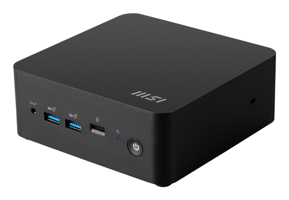 MSI CUBI NUC AI 1UMG-019BEU PC/workstation barebone Zwart 125H Intel SoC - Afbeelding 5