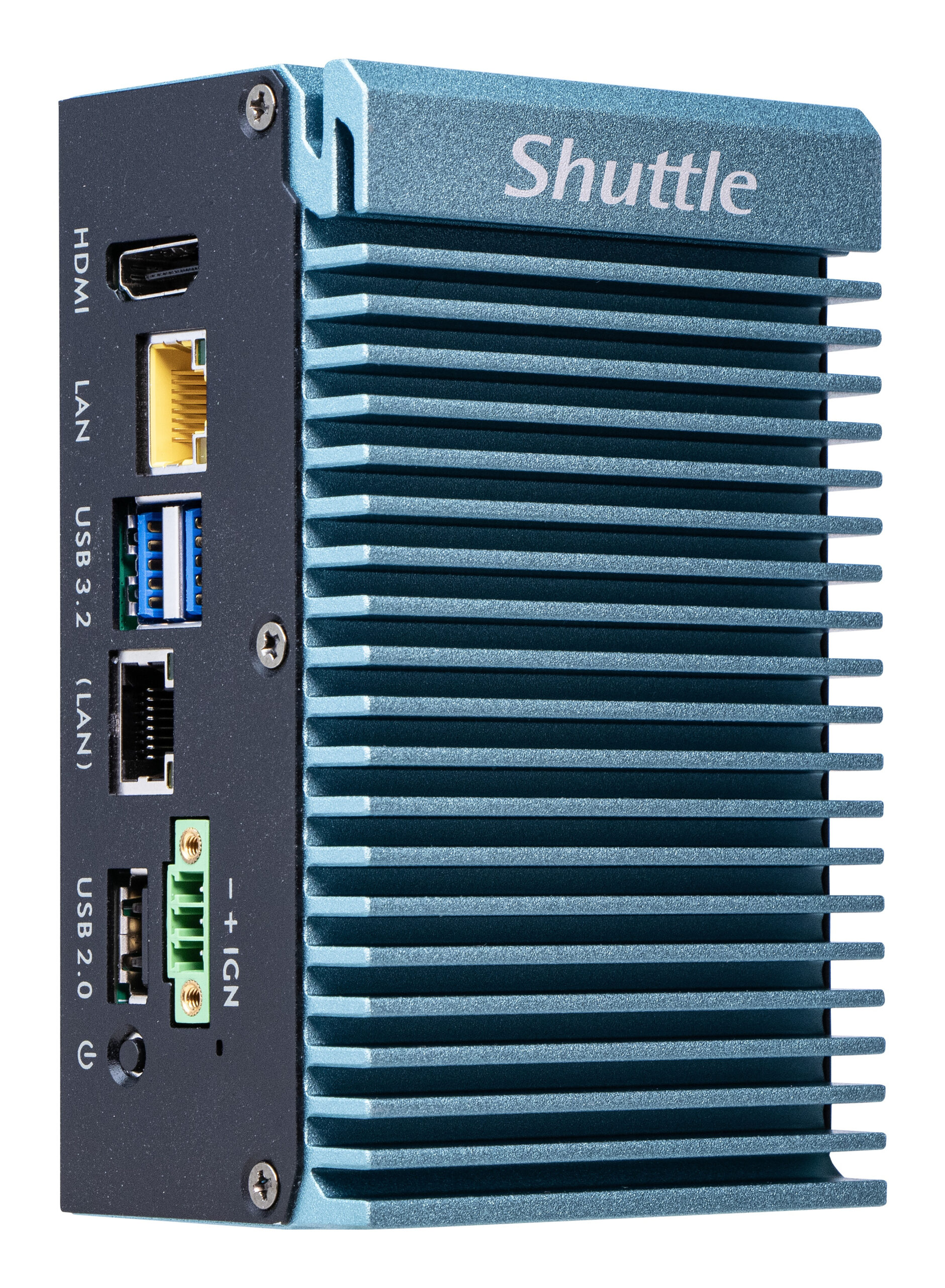 Shuttle Edge PC SPCEL02 , Intel Celeron J6412, 1x HDMI, 2x 2.5G LAN, 1x COM, DIO (4x in, 4x out), 3x USB, 2x M.2, 12-24V, ventilatorloos, 24/7 permanent gebruik, incl. incl. VESA & DIN-RAIL mount - Afbeelding 11