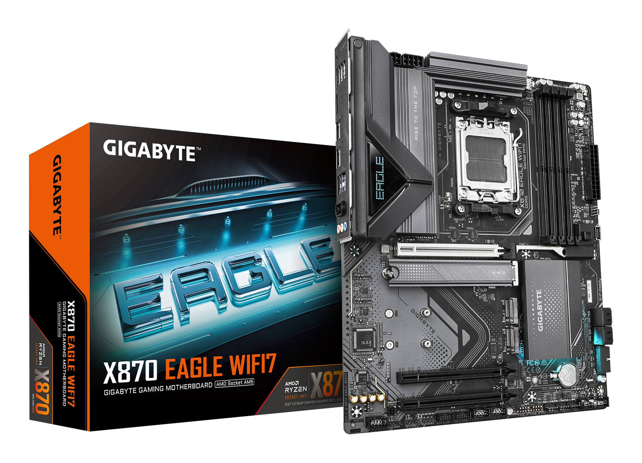 GIGABYTE X870 EAGLE WIFI7 moederbord AMD X870 Socket AM5 ATX