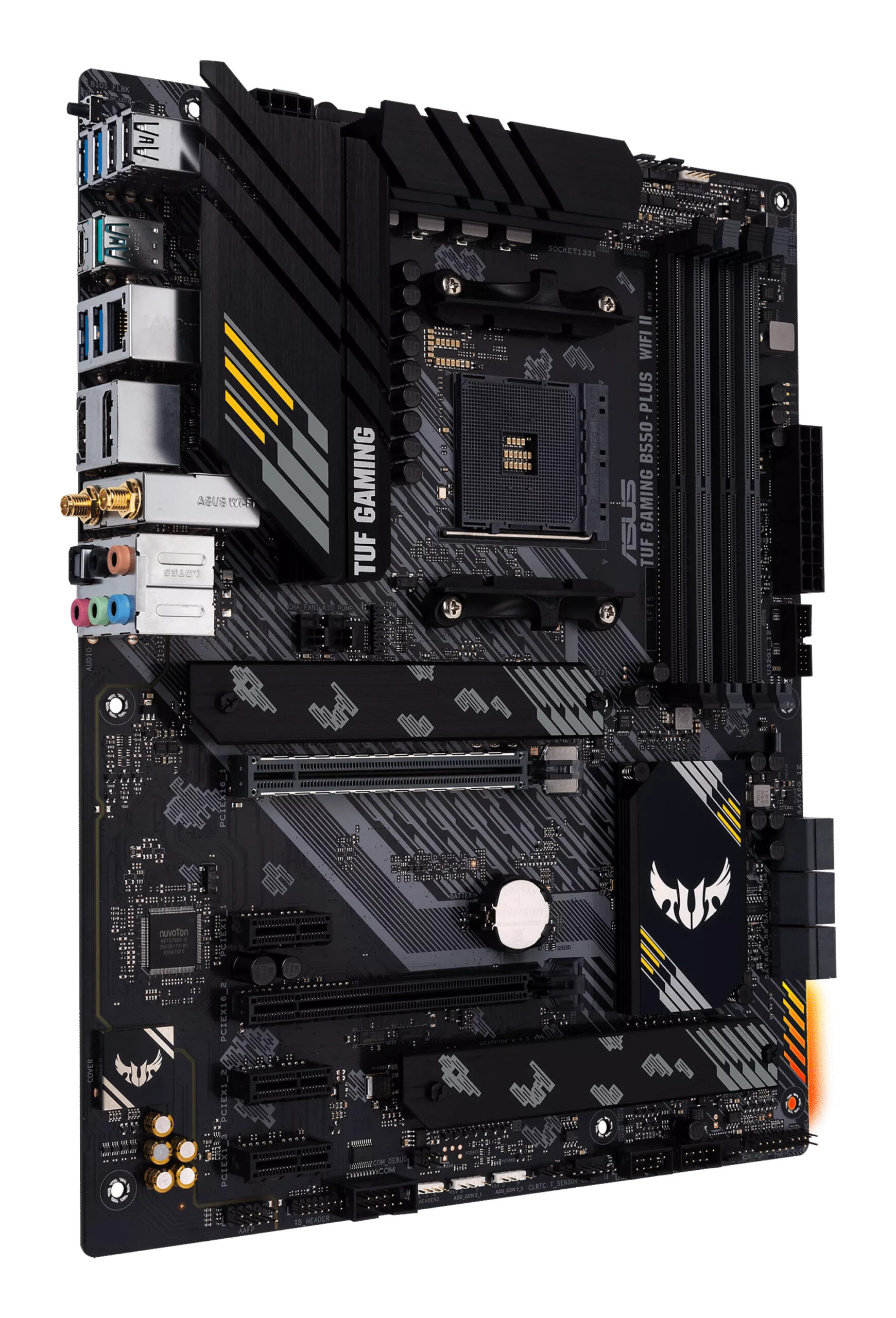 ASUS TUF GAMING B550-PLUS WIFI II AMD B550 Socket AM4 ATX - Afbeelding 4