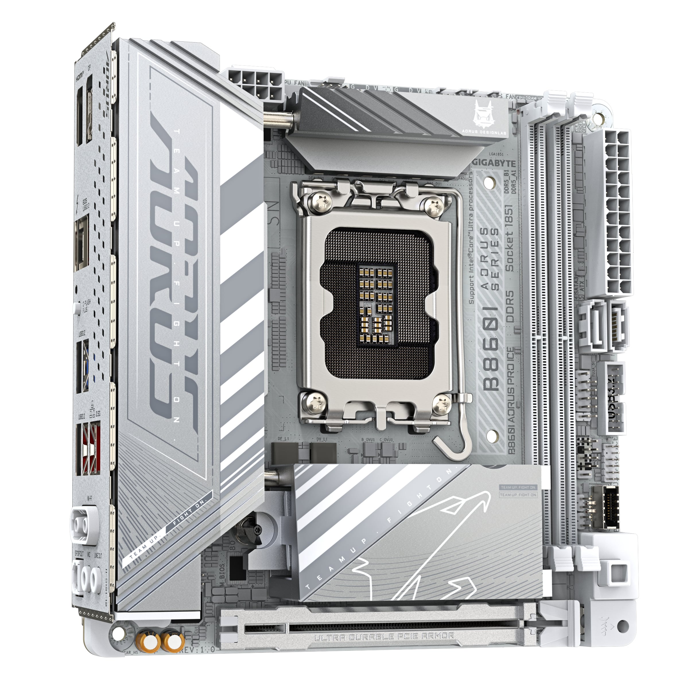 GIGABYTE B860I AORUS PRO ICE moederbord Intel B860 LGA 1851 (Socket V1) mini ITX - Afbeelding 4