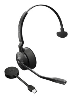 Jabra Engage 55 SE Headset Draadloos Hoofdband Kantoor/callcenter Zwart