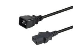 Equip 112140 electriciteitssnoer Zwart 1,8 m IEC C20 IEC C13 - Afbeelding 2