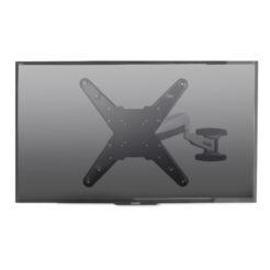 StarTech.com Wandmonteerbare VESA TV arm, Verstelbare Full Motion TV Muurbeugel voor 23"-55" Schermen, Compacte Monitor Arm, 30kg Draagvermogen, Uitschuifbare/Kantelbare/Zwenkbare VESA Wandbeugel - Afbeelding 4