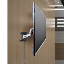 StarTech.com Wandmonteerbare VESA TV arm, Verstelbare Full Motion TV Muurbeugel voor 23"-55" Schermen, Compacte Monitor Arm, 30kg Draagvermogen, Uitschuifbare/Kantelbare/Zwenkbare VESA Wandbeugel - Afbeelding 10