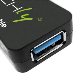Techly ICUR30100G USB-kabel USB 3.2 Gen 1 (3.1 Gen 1) 10 m USB A Zwart - Afbeelding 3