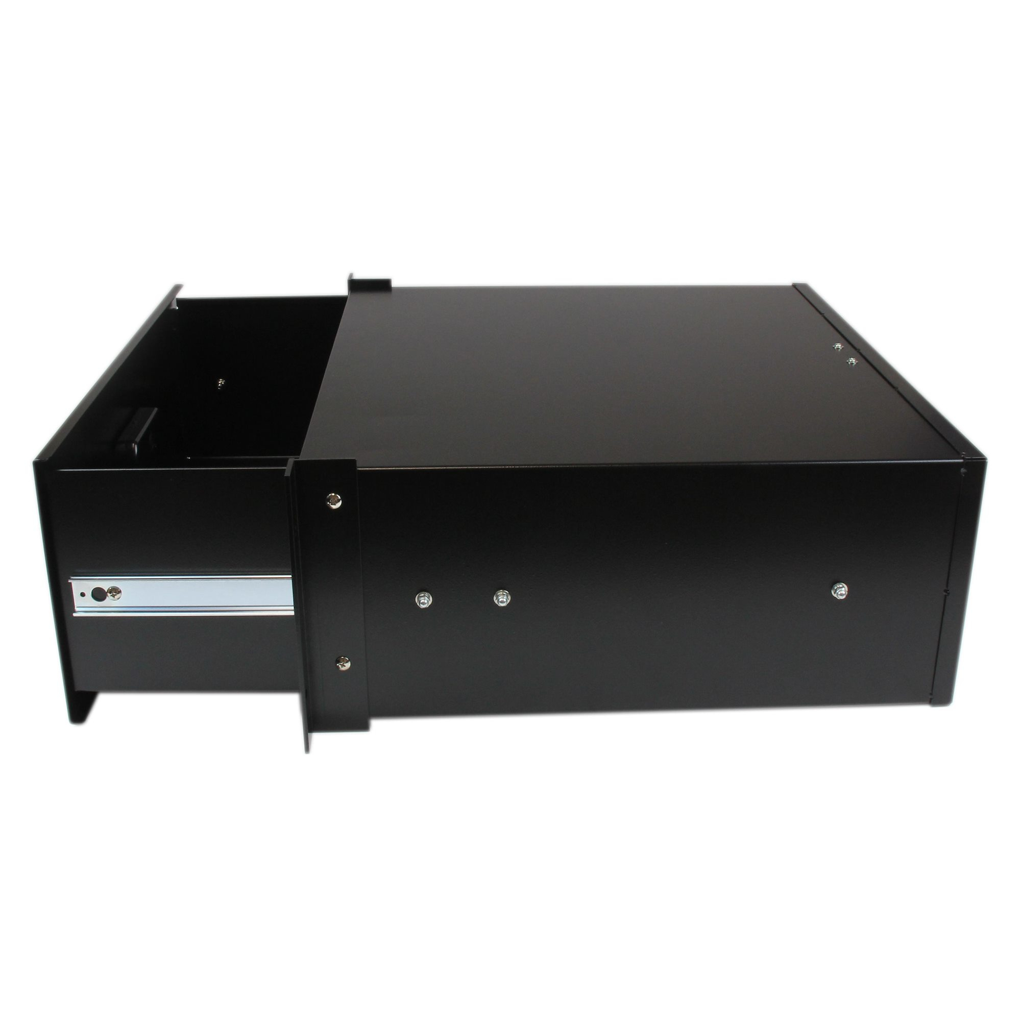 StarTech.com 4U Opberglade voor 19 inch Serverracks Serverkasten Zwart Staal - Afbeelding 3