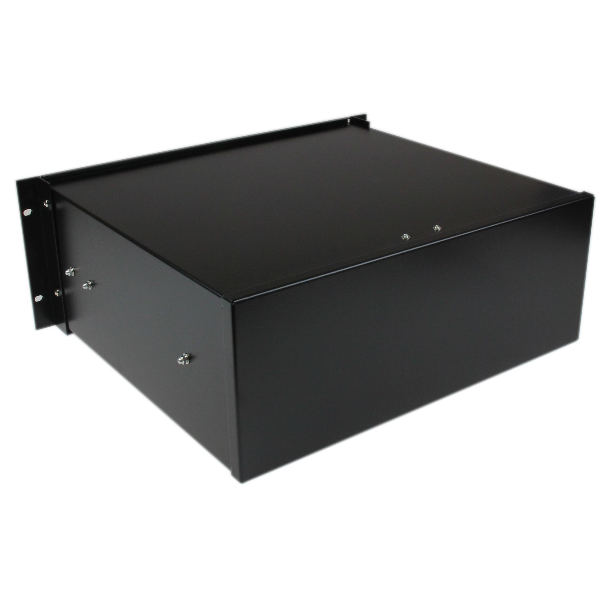 StarTech.com 4U Opberglade voor 19 inch Serverracks Serverkasten Zwart Staal - Afbeelding 4
