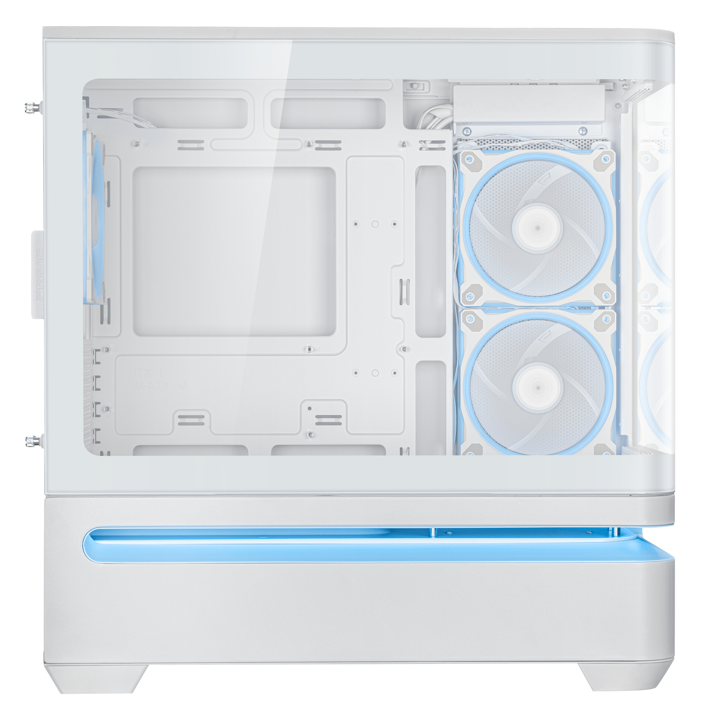 ASUS PRIME AP202 ARGB Mini Tower Wit - Afbeelding 9