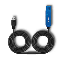 Lindy 43158 USB-kabel USB 3.2 Gen 1 (3.1 Gen 1) 8 m USB A 5 Gbit/s Zwart - Afbeelding 9