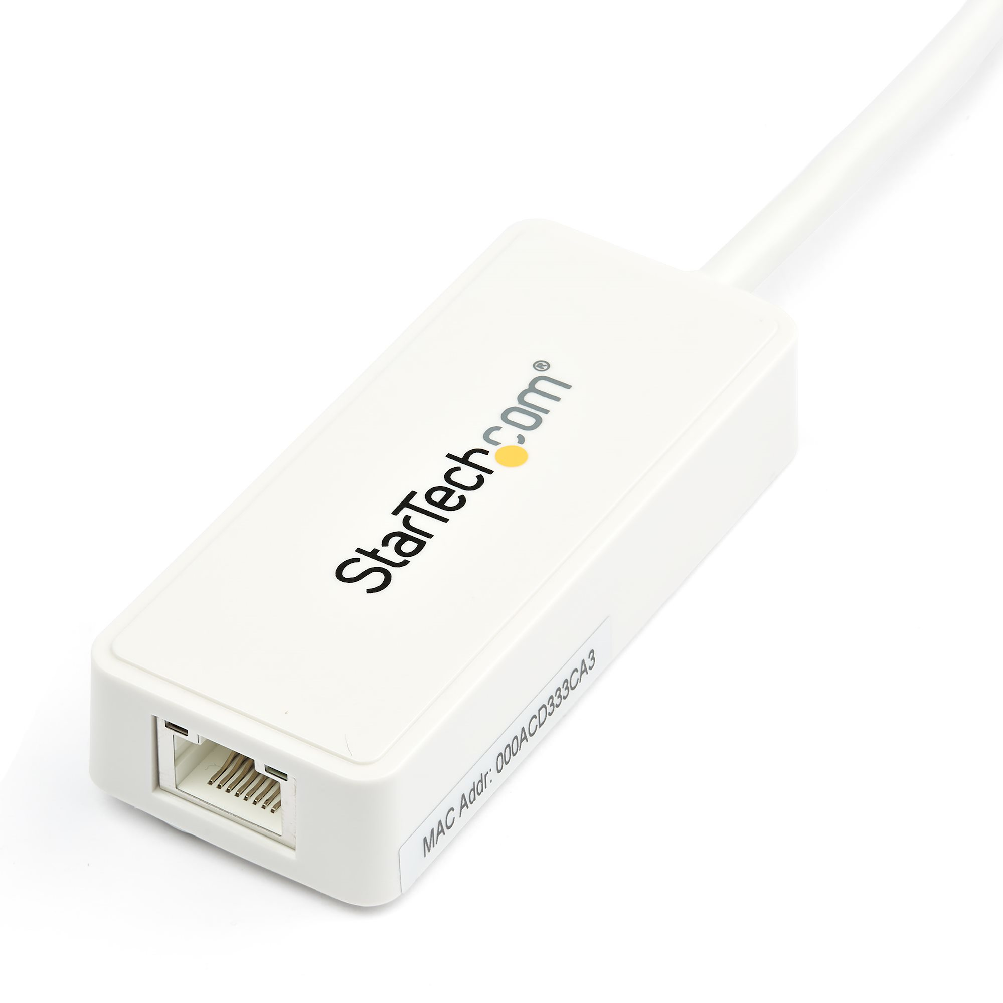 StarTech.com USB 3.0 naar gigabit Ethernet-adapter NIC met USB-poort - wit - Afbeelding 4