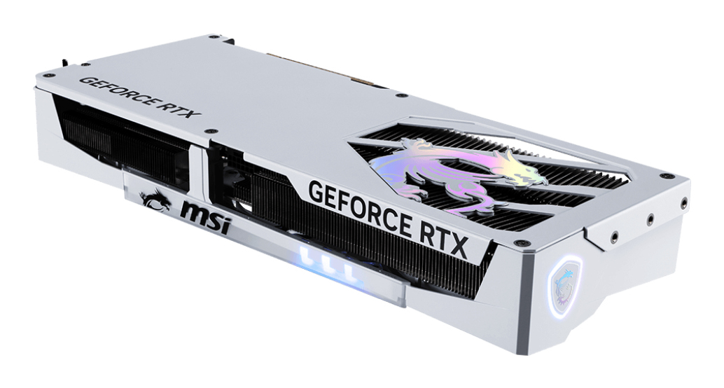 MSI GAMING GeForce RTX 5070 12G TRIO OC WHITE NVIDIA 12 GB GDDR7 - Afbeelding 4