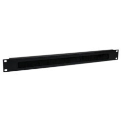 StarTech.com 1U borstelstrip-kabelpaneel voor horizontale serverracks