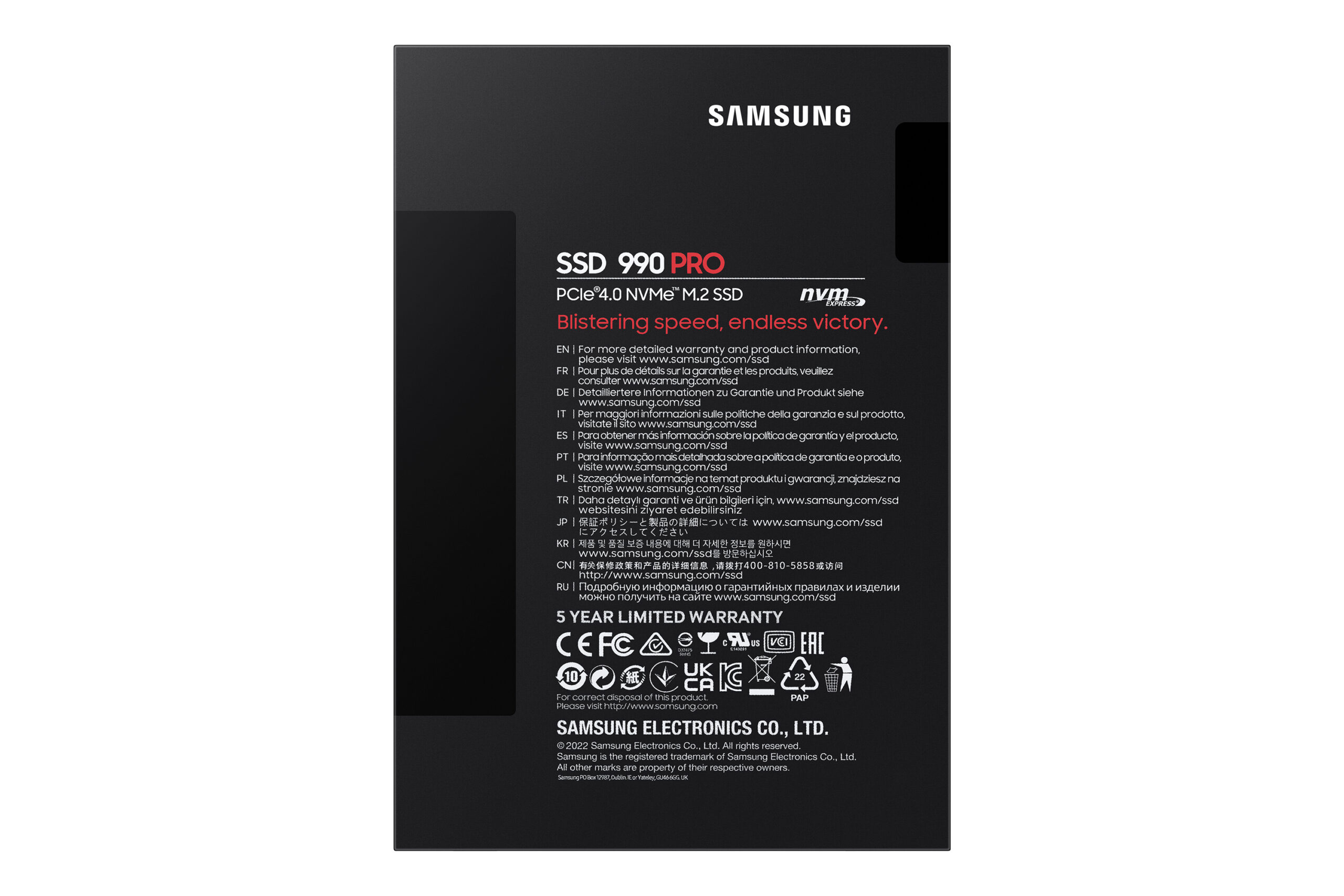 Samsung 990 PRO 4 TB M.2 PCI Express 4.0 NVMe V-NAND MLC - Afbeelding 7