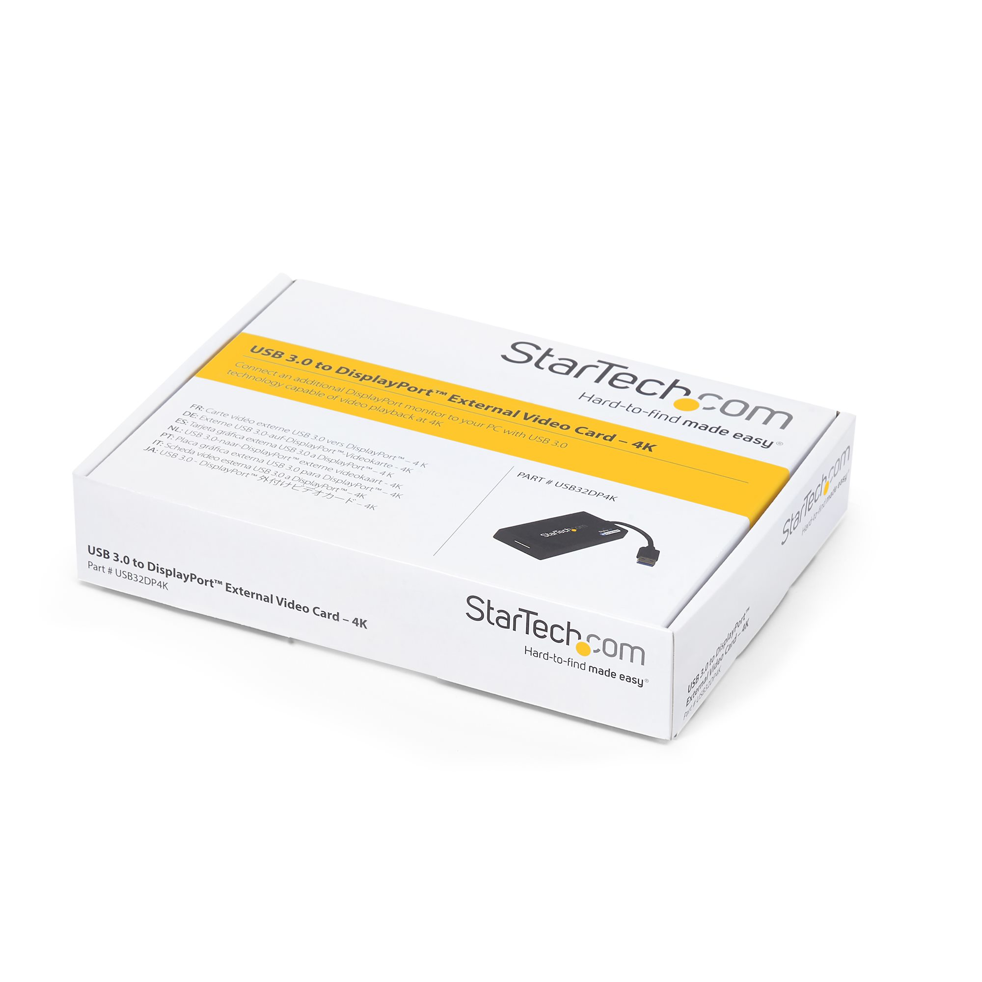 StarTech.com USB 3.0 naar 4K DisplayPort externe Multi-Monitor grafische videoadapter – DisplayLink gecertificeerd – Ultra HD 4K - Afbeelding 6