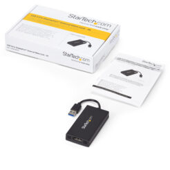 StarTech.com USB 3.0 naar 4K DisplayPort externe Multi-Monitor grafische videoadapter – DisplayLink gecertificeerd – Ultra HD 4K - Afbeelding 7