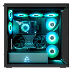ARCTIC Xtender VG Black (Mirror Glass) Midi Tower Zwart - Afbeelding 8