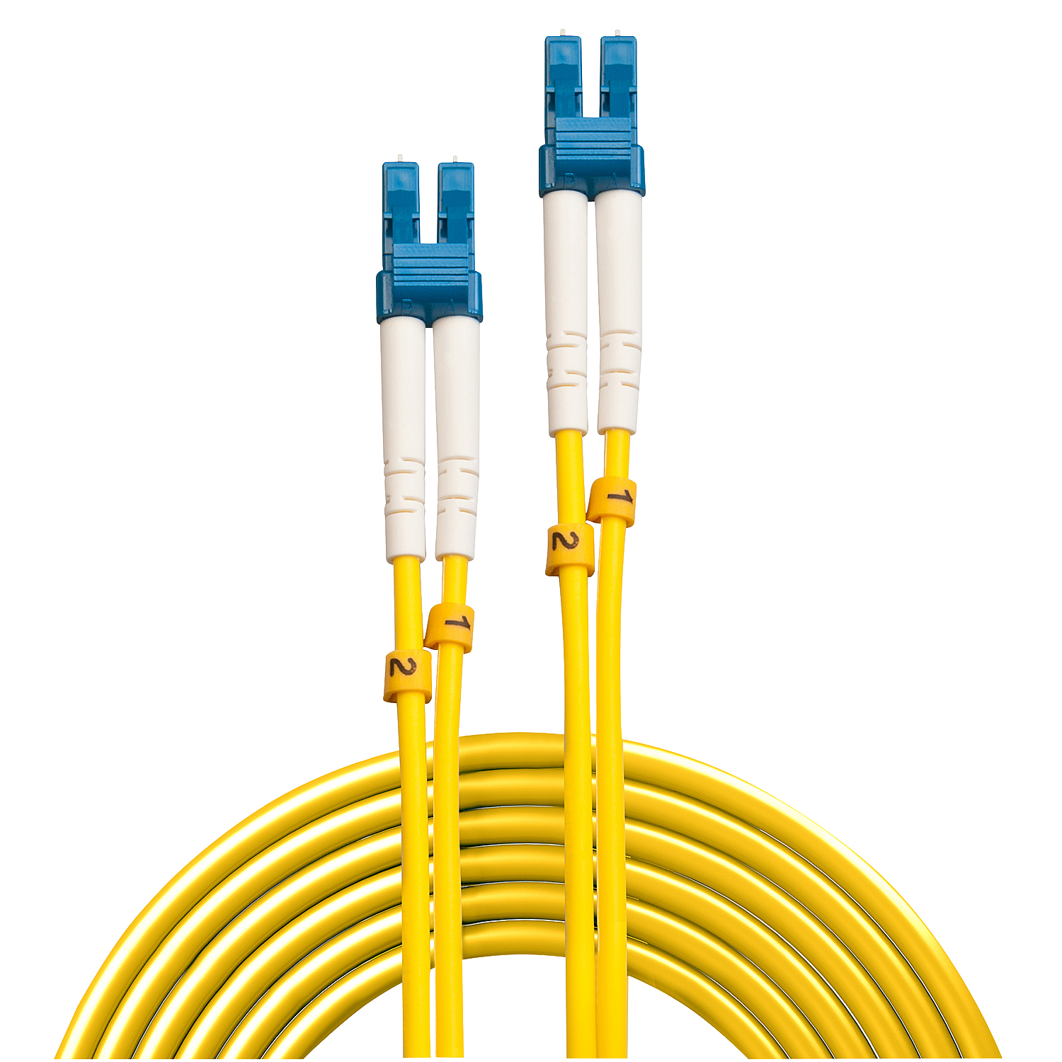 Lindy 47455 InfiniBand en Glasvezelkabel 15 m LC Geel - Afbeelding 3