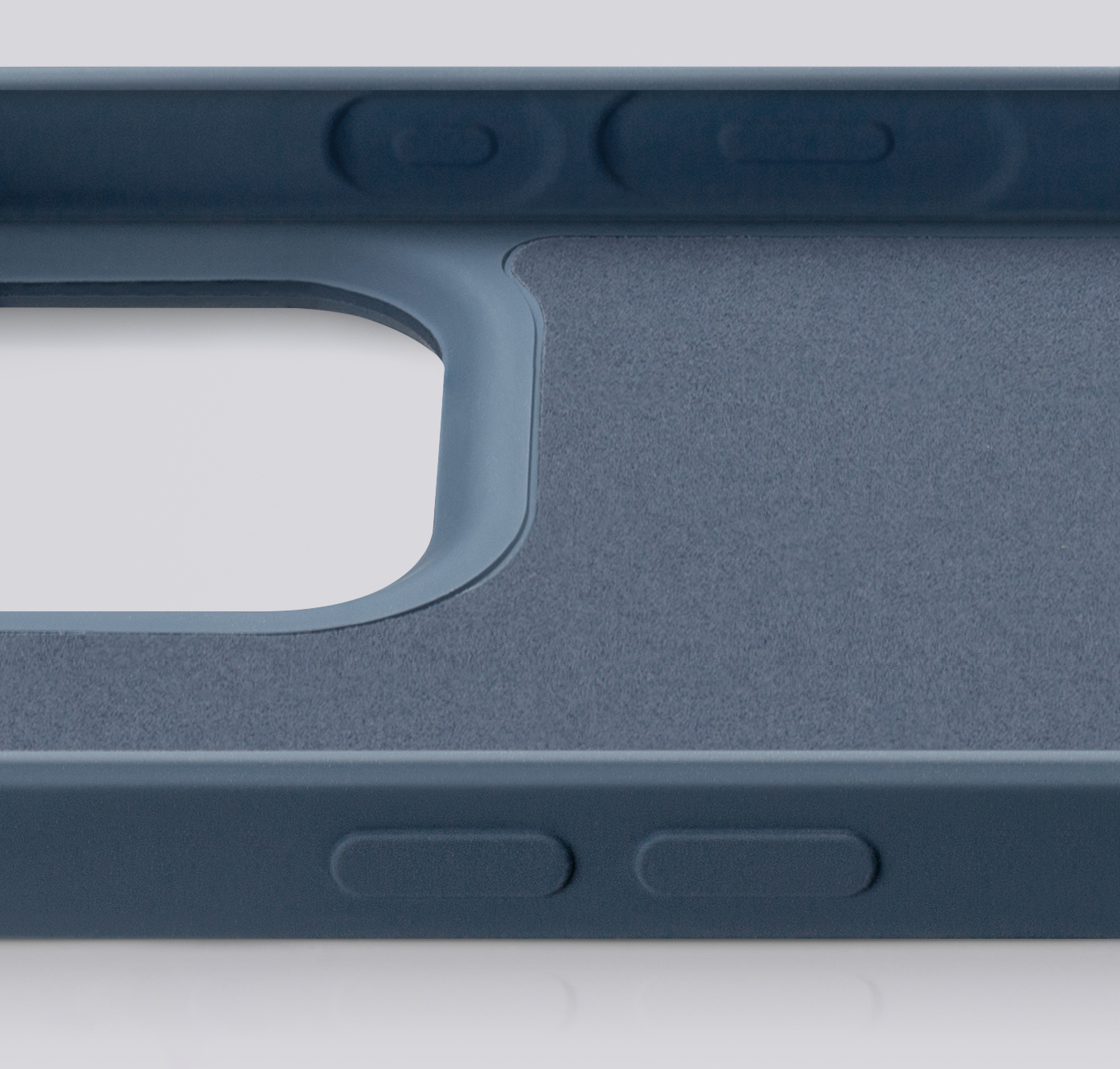 Mobilize Rubber Gelly Case Apple iPhone 15 Matt Blue - Afbeelding 2