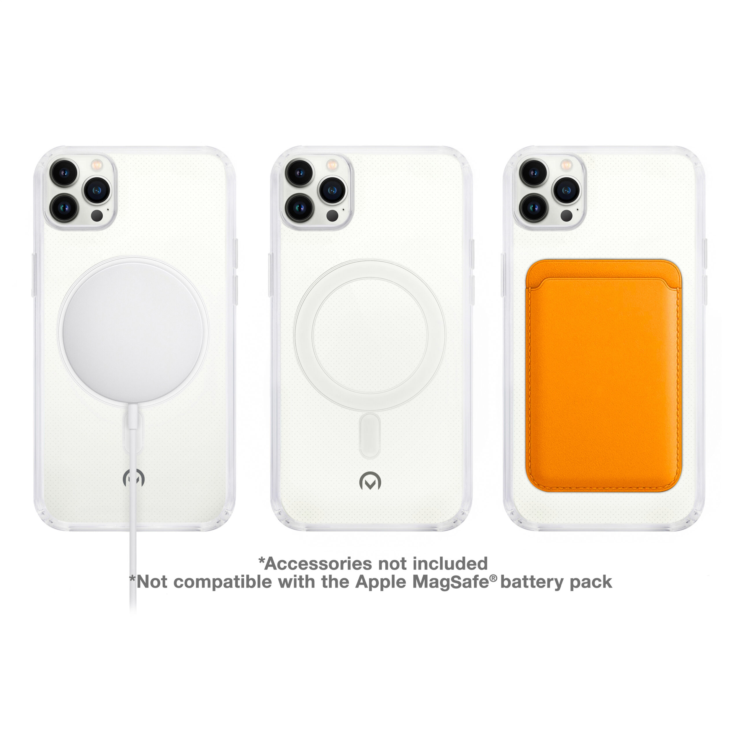 Mobilize Magsafe Compatible Naked Protection Case for Samsung Galaxy Z Fold4 Clear - Afbeelding 6