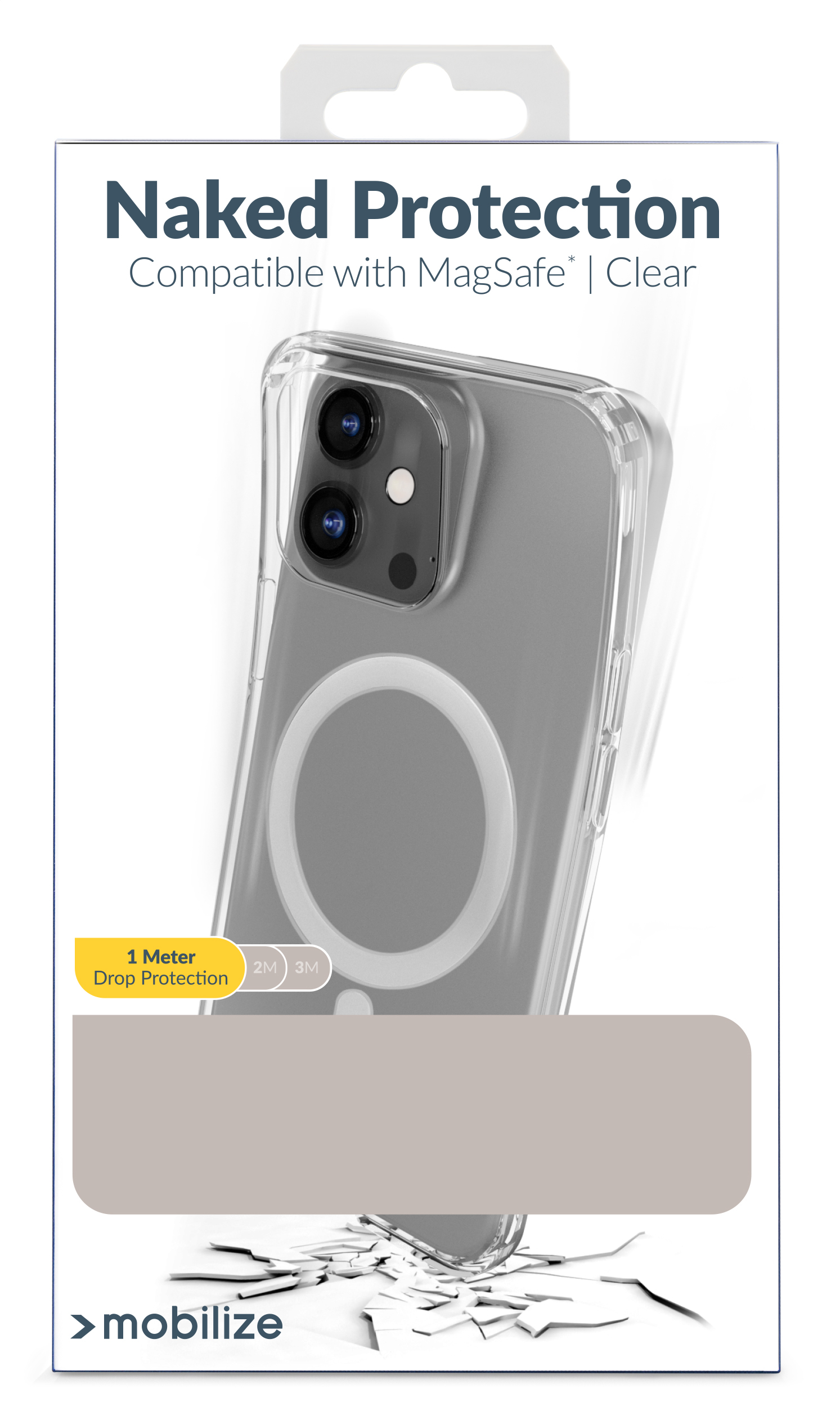 Mobilize Magsafe Compatible Naked Protection Case for Samsung Galaxy Z Fold4 Clear - Afbeelding 8