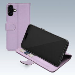 Mobilize Premium Gelly Wallet Book Case Apple iPhone 16 Purple