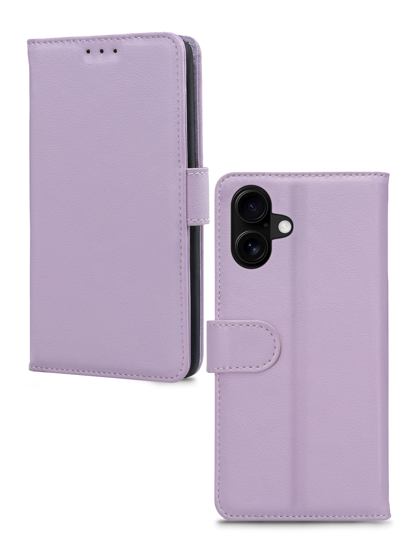 Mobilize Premium Gelly Wallet Book Case Apple iPhone 16 Purple - Afbeelding 2