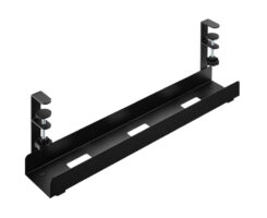 ICY BOX IB-EWA101B-CM Bureau Kabelgoot Zwart 1 stuk(s) - Afbeelding 2