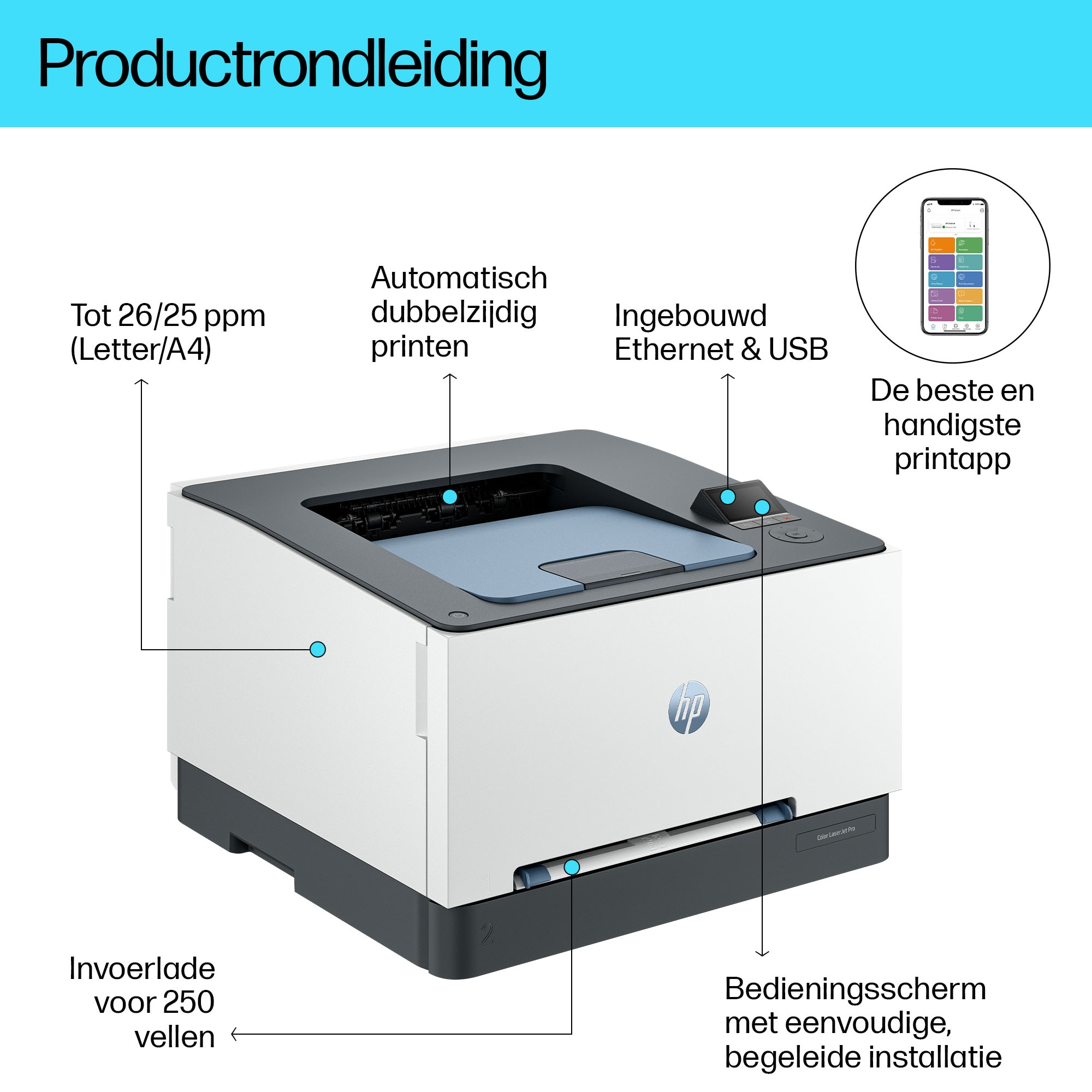 HP Color LaserJet Pro 3202dn - Afbeelding 11