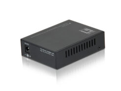 LevelOne GVT-2010 netwerk media converter Zwart