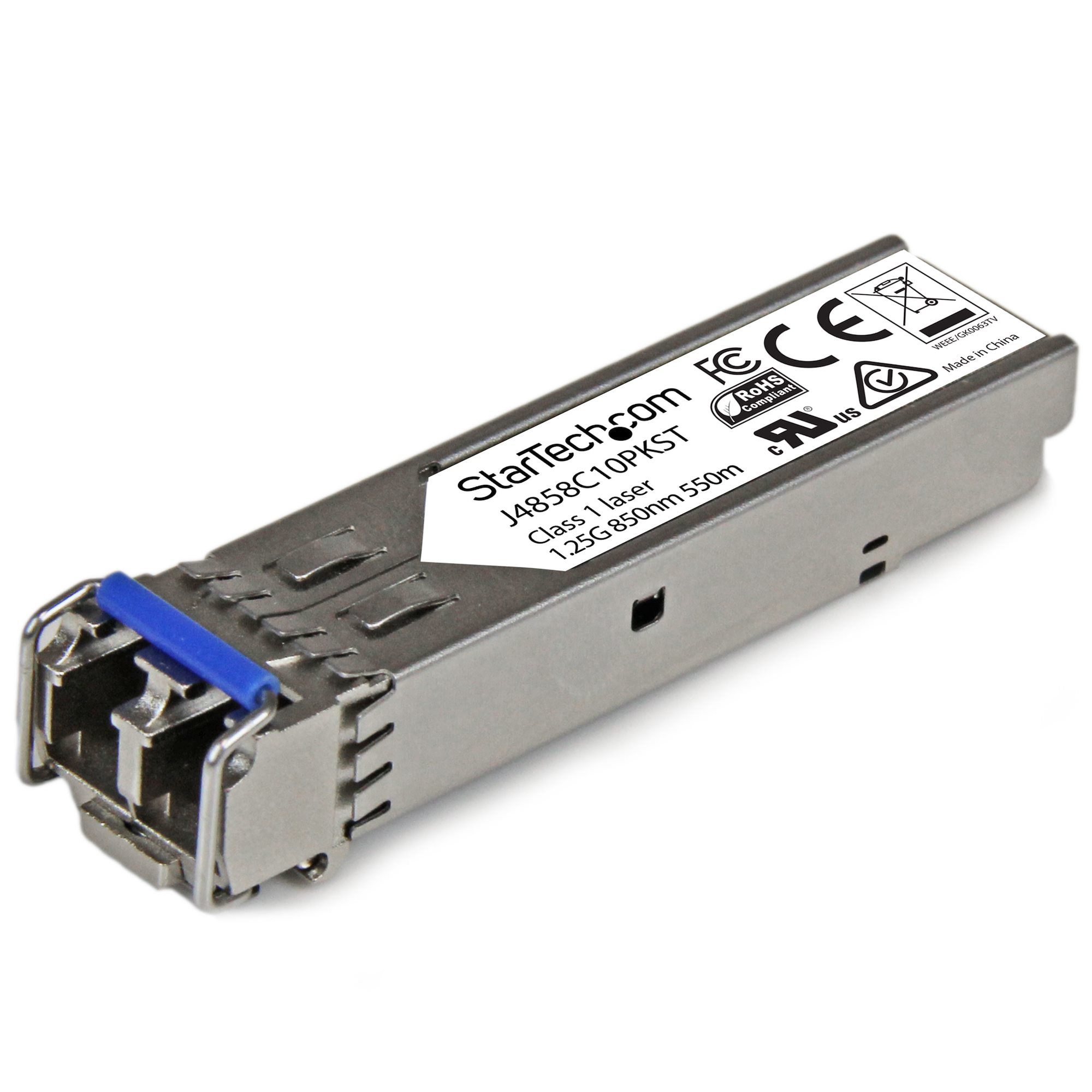 StarTech.com HPE J4859C compatibel SFP Transceiver module - 1000BASE-LX - 10 stuks - Afbeelding 2