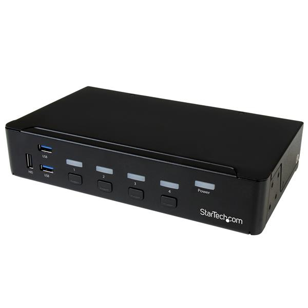 StarTech.com 4-Poorts DisplayPort KVM Switch USB 3.0 4K 30Hz - Afbeelding 2