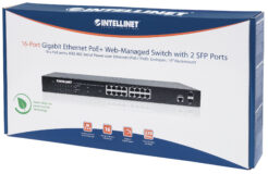 Intellinet 561341 netwerk-switch Managed L2+ Gigabit Ethernet (10/100/1000) Power over Ethernet (PoE) 1U Zwart - Afbeelding 6