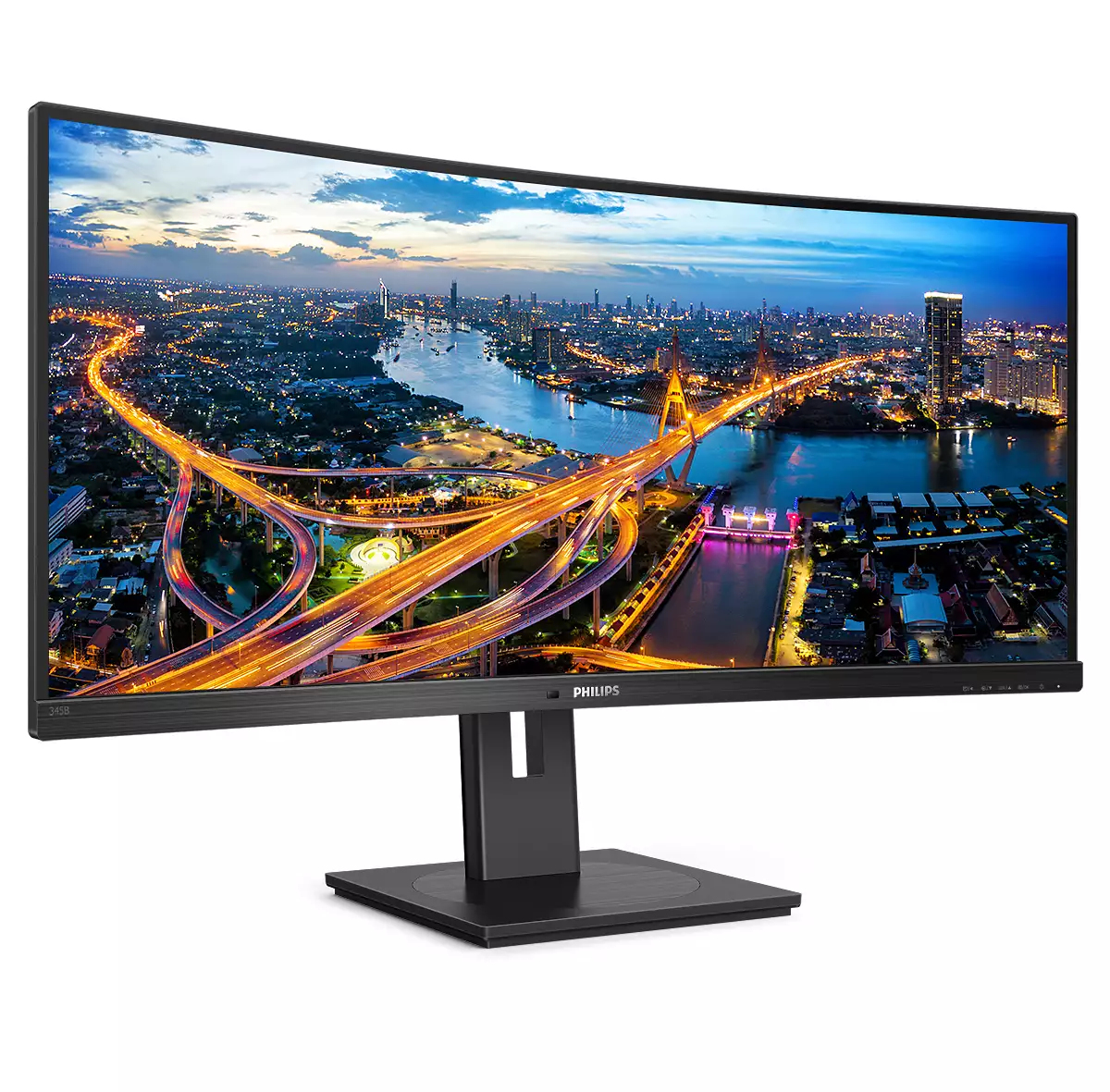 Philips B Line 345B1C/00 computer monitor 86,4 cm (34") 3440 x 1440 Pixels Quad HD LCD Zwart - Afbeelding 7