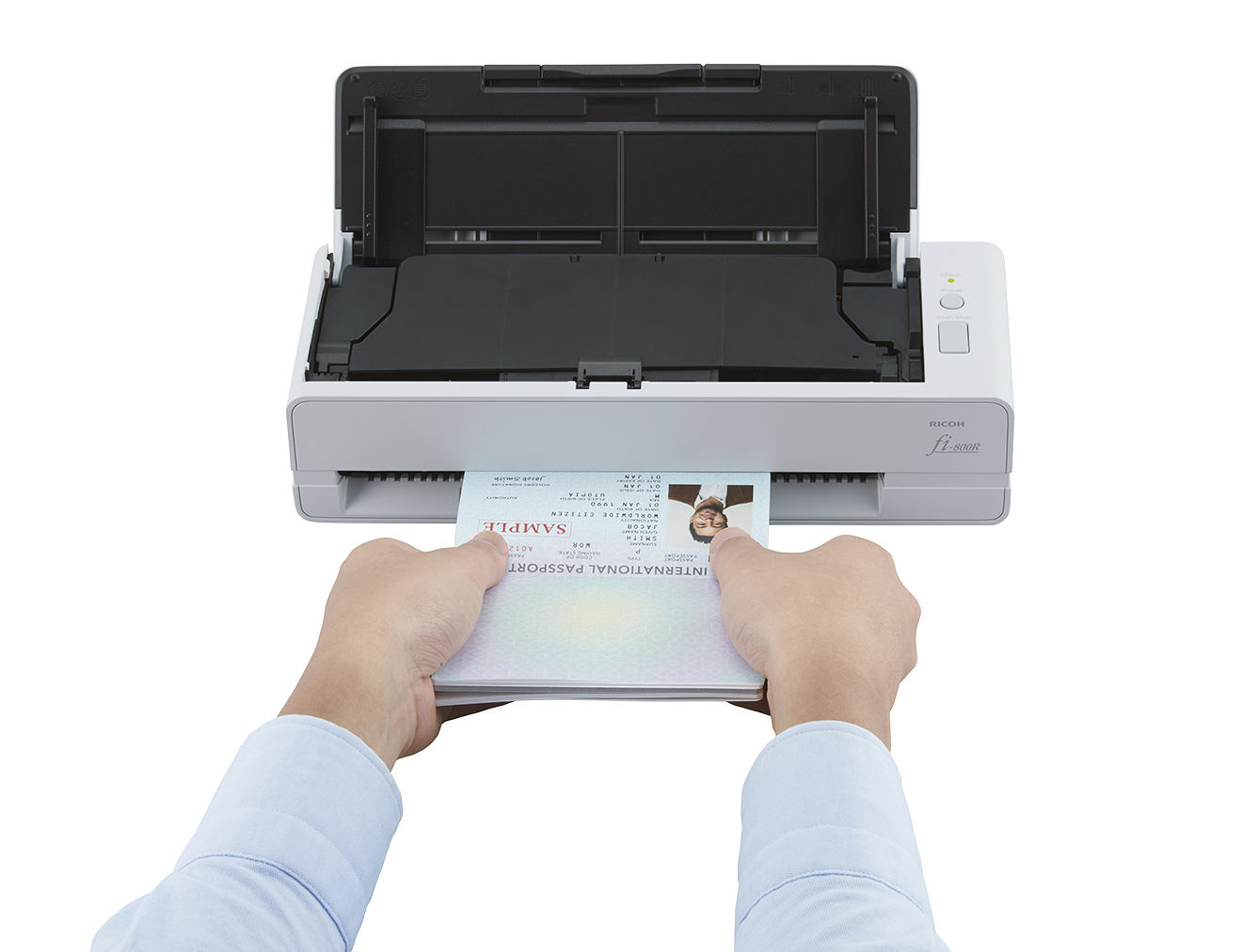 Ricoh fi-800R ADF-/handmatige invoer scanner 600 x 600 DPI A4 Zwart, Wit - Afbeelding 5