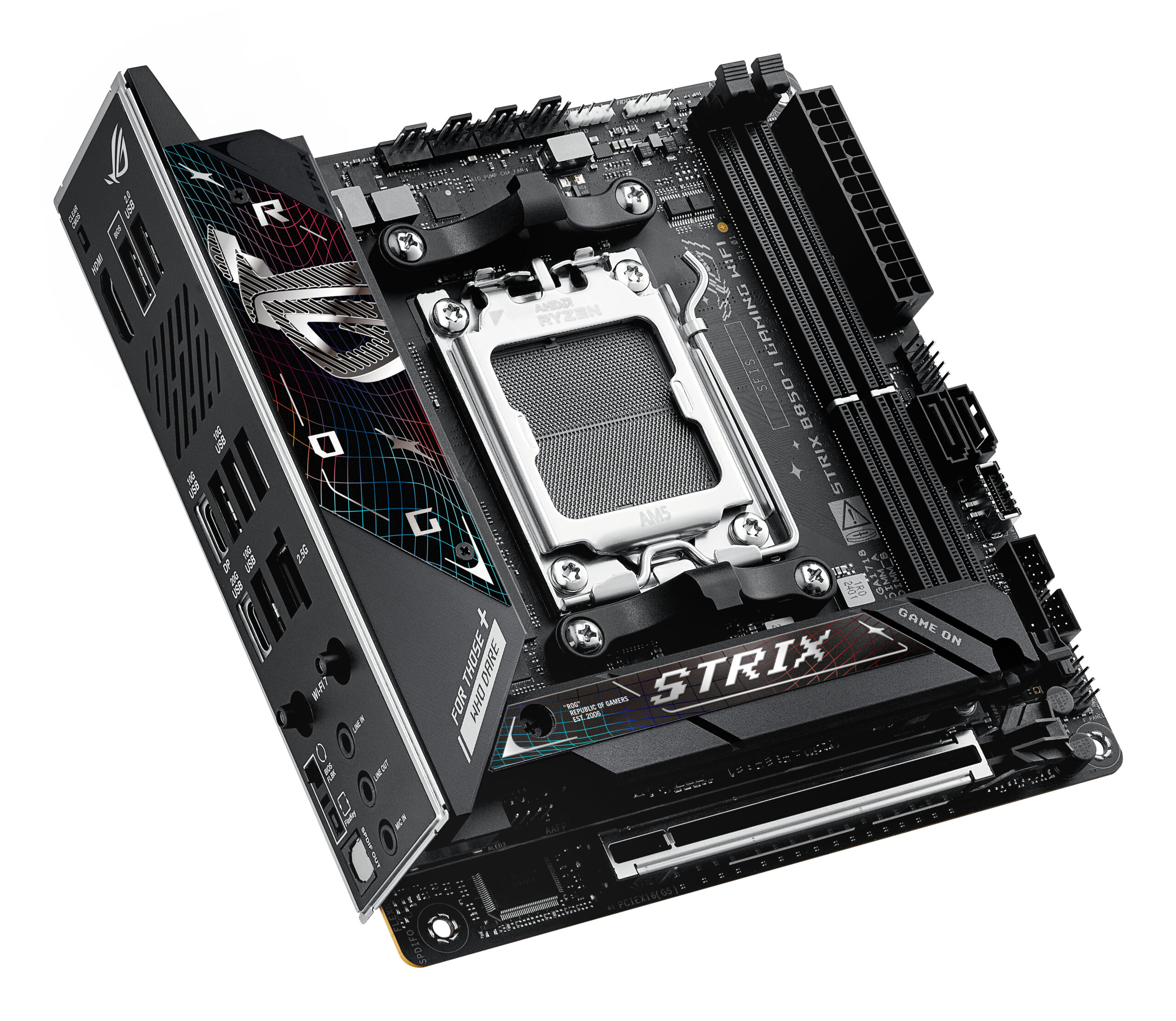 ASUS ROG STRIX B850-I GAMING WIFI AMD B850 Socket AM5 mini ITX - Afbeelding 6
