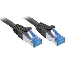 Lindy 47410 netwerkkabel Zwart 0,3 m Cat6a S/FTP (S-STP) - Afbeelding 2