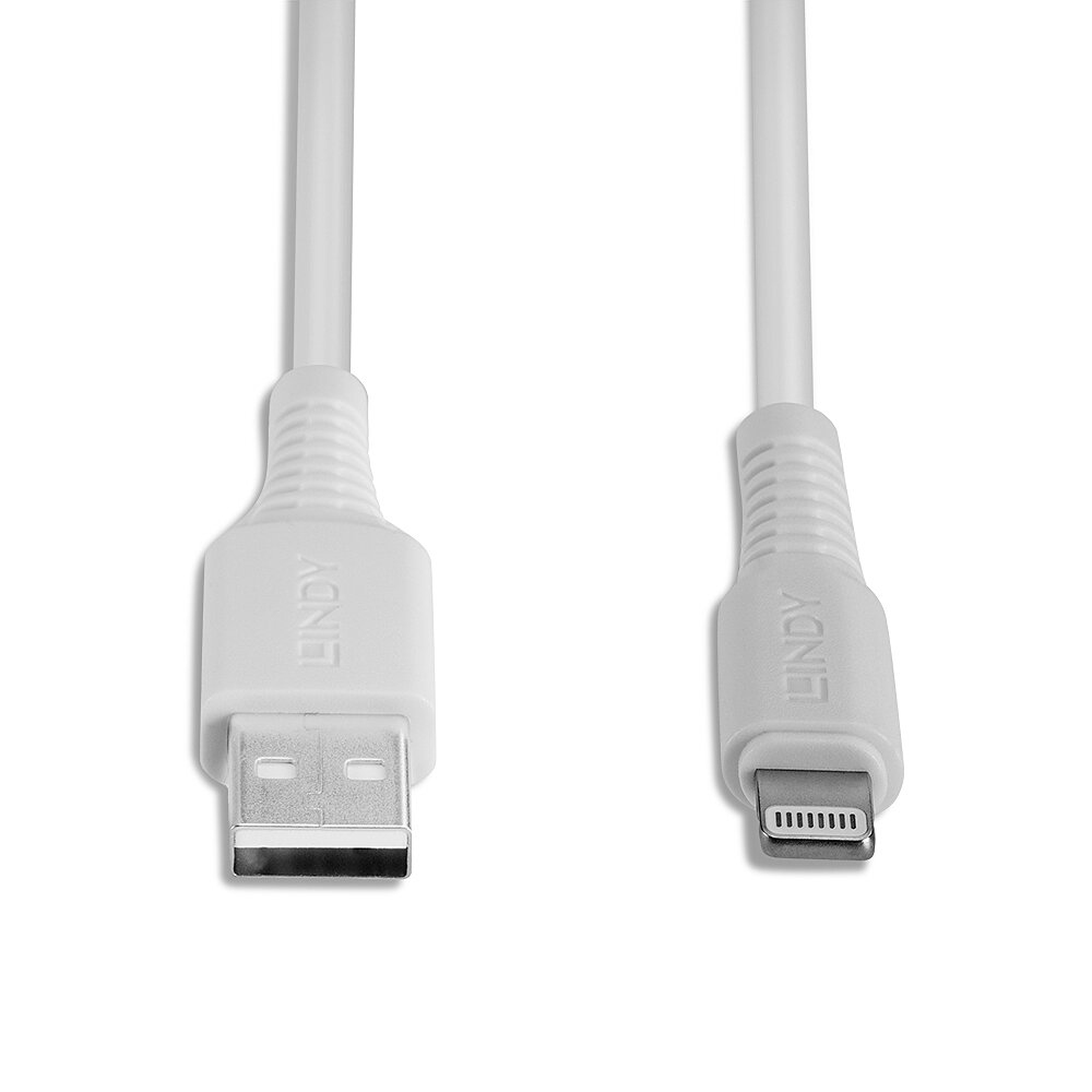 Lindy 31326 Lightning-kabel 1 m Wit - Afbeelding 5
