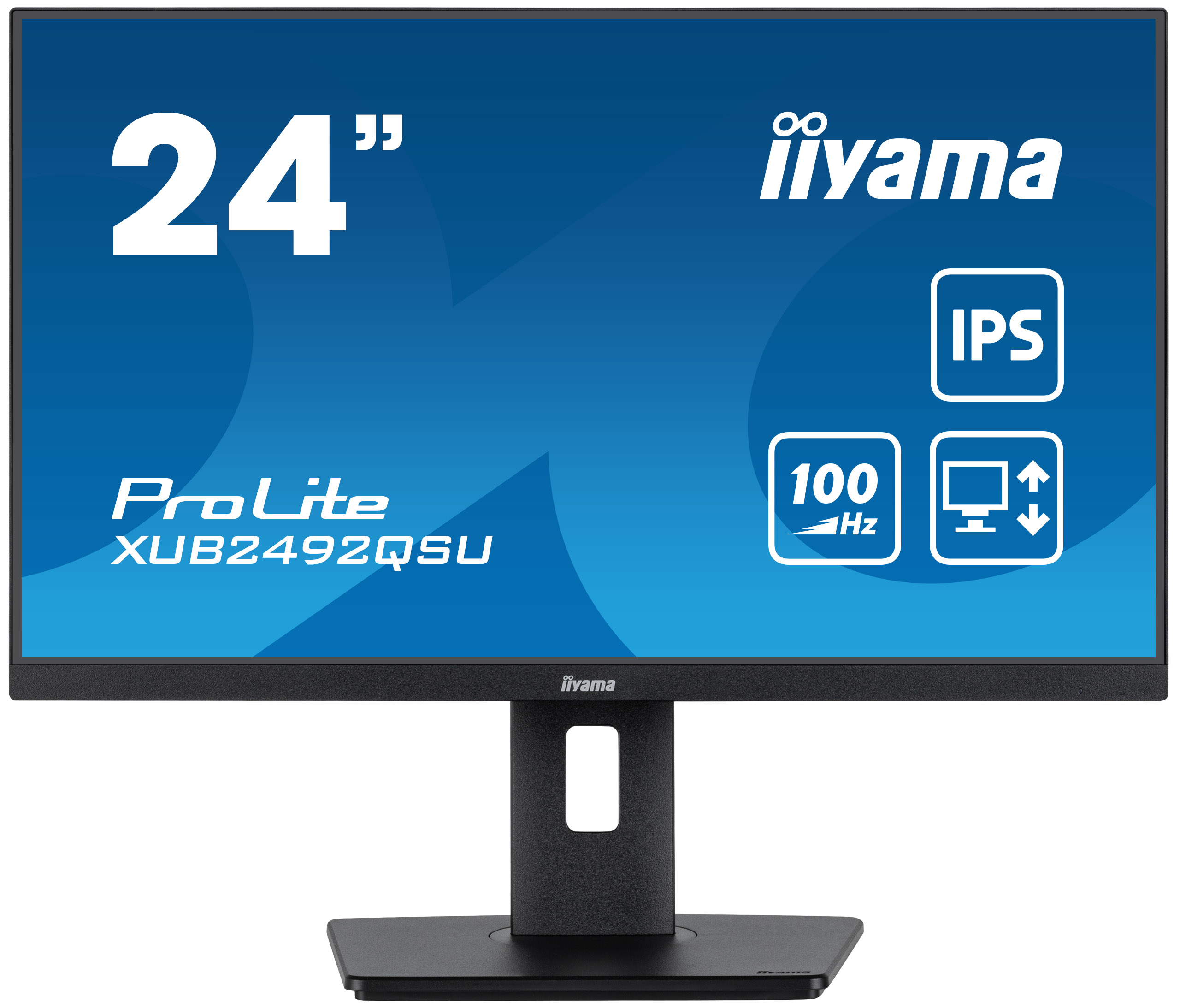 iiyama ProLite XUB2492QSU-B1 computer monitor 60,5 cm (23.8") 2560 x 1440 Pixels Quad HD LED Zwart - Afbeelding 3