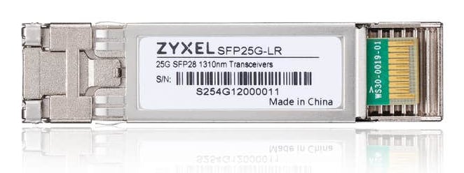 Zyxel SFP25G-LR-ZZ0101F netwerk transceiver module Vezel-optiek 25000 Mbit/s SFP28 1310 nm - Afbeelding 3