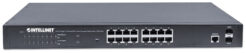 Intellinet 561341 netwerk-switch Managed L2+ Gigabit Ethernet (10/100/1000) Power over Ethernet (PoE) 1U Zwart - Afbeelding 4